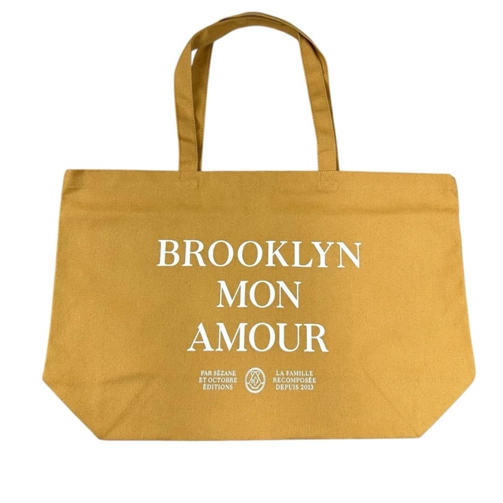 New Sezane Brooklyn Mon Amour Tote Bag Paris French